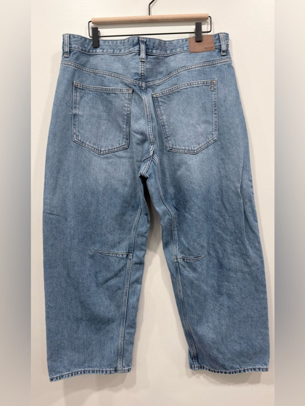 Madewell Light Blue Straight-Leg Jeans - Picture 7 of 10